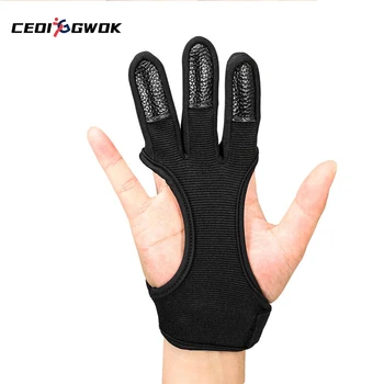 CEOI GWOK 1PCS Противообрастващи Неплъзгащи се дишащи ръкавици без пръсти Графичен таблет за рисуване Графичен монитор Подходяща дясна ръка