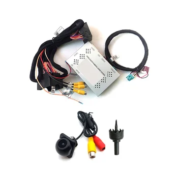 Car Backup Комплект за задна камера за BMW NBT MINI Cooper Clubman F55 F56 Интерфейсен адаптер за свързване на екрана Обратен декодер