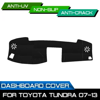 Car Dashboard Mat Anti-dirty Non-slip за Toyota Tundra 2007 2008 2009 2010 2011 2012 2013 Dash Cover Mat UV защита сянка