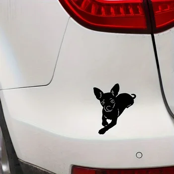 Car Masking marks Car Стикер 1pc Очарователни животни - Перфектен за любителите на кучета и декорация Премахване на следи Блокиране на марки тапети