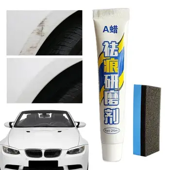 Car Paint Scratch Wax 0.84oz Car Scratch Repair Polishing Wax With Sponge Tool Auto Polish And Paint Restorer Easy Repair