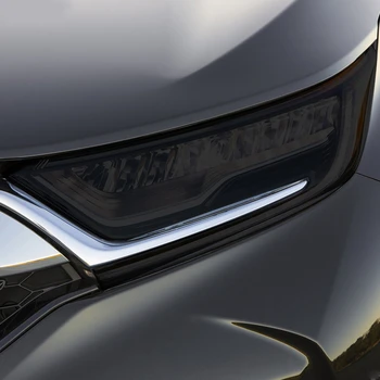 Car TPU фарове оттенък черен защитен филм защита прозрачни стикери за Honda CR-V CRV 2017 2018 2019 2020 Аксесоари