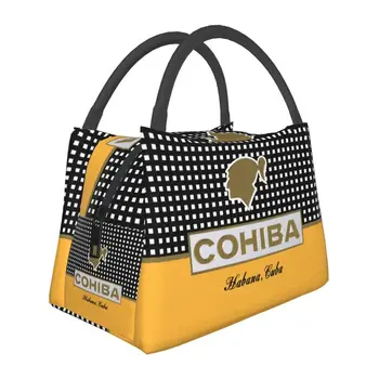 Cuba Cigar Cohiba изолирани чанти за обяд за къмпинг пътуване водоустойчив охладител термична кутия за обяд жени