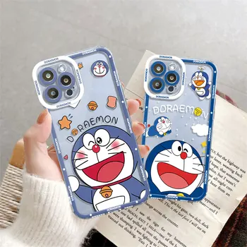 D-Doraemons Variety Cat Cool калъф за телефон за Samsung Galaxy S23 Ultra S22 Plus s10 S21 FE Note 10 Lite Clear Soft силиконов капак