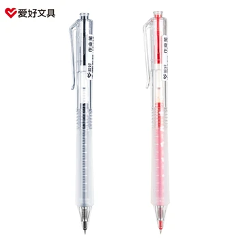 DXAB 0.5mm Изключително фини точкови ролкови писалки Прави течни гелове Писалки за писане