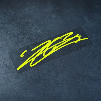 F1 шофьор Шарл Leclerc подпис кола стикери тялото водоустойчив отразяващи стикери
