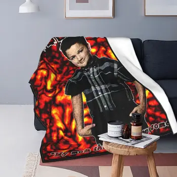 Fashion Gibby Blanket Soft Fleece Autumn Warm Flannel Fire Icarly Meme Throw Blankets for Sofa Home Bed Quilt
