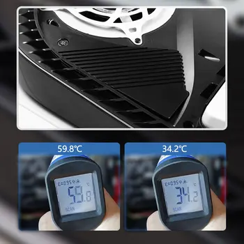 Game Heat Dissipate Cooler Износоустойчив твърд охлаждащ радиатор Лек сгъстяващ лист Термична подложка Heatsink