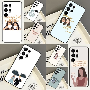 Gilmore Girls Case за Samsung Galaxy S23 Ultra S20 FE S21 FE S8 S9 S10 Plus Забележка 10 20 S22 Ultra Cover