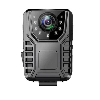 H10 Мини камера за тяло HD1296P Полицейска видеокамера Малък преносим аудио запис Носене на нощно виждане Vaw Изпълнение Trail Cam