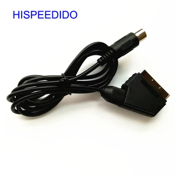 HISPEEDIDO 1.8m RGB Scart кабел за Sega Mega Drive 1 MD1 RGB кабелен кабел Sega Genesis 1 Конзола