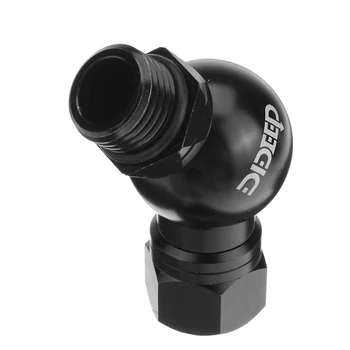 Hot 2X DIDEEP Global Universal 360 градуса въртящ се маркуч адаптер за 2-ри етап Scuba Diving регулатор конектор