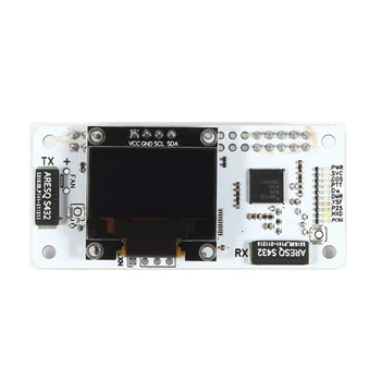Hotspot Board Висококачествен дуплекс MMDVM UHF VHF + OLED + Buil-In антена поддръжка P25 DMR YSF за Raspberry Pi нула W 0W 2W 3B 4B