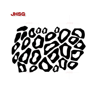 JHSG минималистичен леопард Cheetah животински печат графика за кола мотоциклет декоративен стикер авточасти винил Decal PVC