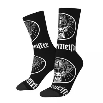 Jagermeister Чорапи Мъже Жени Полиестер Забавни Щастливи чорапи Harajuku Пролет Лято Есен Зима Чорапи Подарък