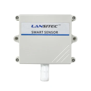 Lansitec IP65 ниво голяма батерия LoRaWAN външен сензор за температура и влажност