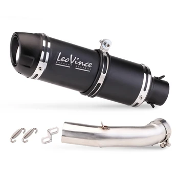 Leovince Изпускателна модифицирана изпускателна тръба Escape Moto Middle Link Pipe за KT ADV 390 Adventure DUKE RC 125 250 390 2020 2021