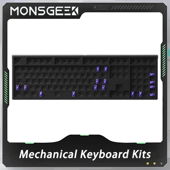 MONSGEEK MG108W безжична клавиатура 2.4G Hot Swap Механична гейминг клавиатура Ергономичност Pc геймър аксесоари лаптоп офис подаръци
