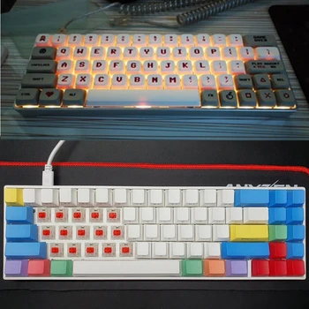Milky Red Gateron Линейни превключватели 5pin за механична клавиатура DIY