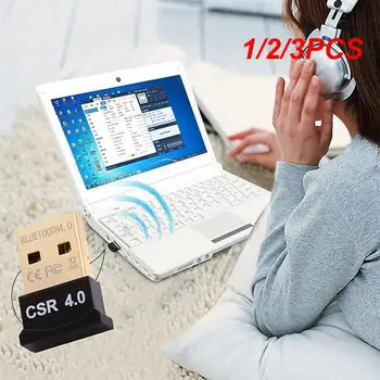 Mini Wireless USB Bluetooth-съвместим Dongle адаптер 4.0 музикален аудио приемник предавател Aptx за PC високоговорител мишка