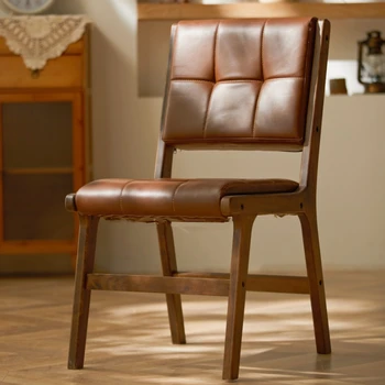 Mobile Lounge Nordic Трапезни столове Всекидневна Ергономични модерни столове за хранене Салон Wood Krzeslo Sandalye Мебели за дома