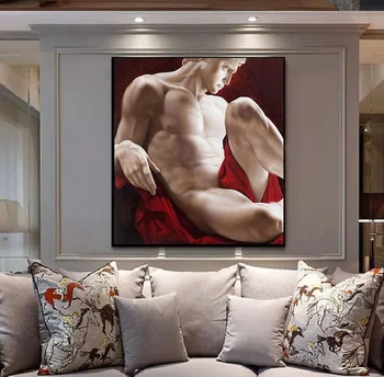 Modern Naked David Picture Nordic Wall Art Decor Painting Canvas Painting Oil Painting Poster Home In Livingroom Cuadros