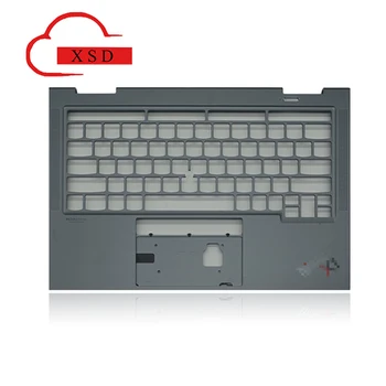 NEW За Lenovo ThinkPad X1 Yoga 7th Upper Case US клавиатура Bezel Top Case Palmrest Cover Shell Frame