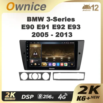Ownice K6+ 2K 13.3 за BMW 3-Series E90 E91 E92 E93 2005 - 2013 Car Radio Multimedia Video Player Stereo GPS Android 12 No 2 Din