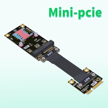 PCI-E 4.0 ADT-Link Mini-pcie адаптер за безжична мрежова карта удължителен кабел Pcie 4.0 3.0