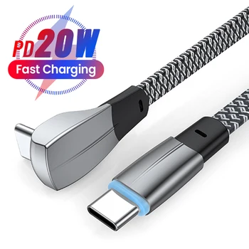 PD 20W USB кабел за бързо зареждане за iPhone 14 13 12 Pro Max USB тип C кабел за Huawei Samsung Xiaomi Data Wire зарядно кабел 2M