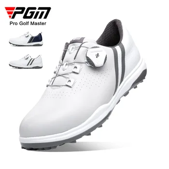 PGM Дамски обувки за голф водоустойчиви против хлъзгане Дамски леки меки дишащи маратонки Дамски ежедневни копчета каишка Спорт XZ223