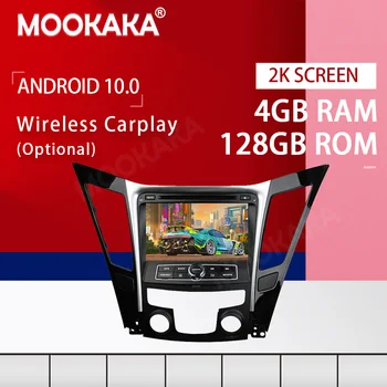PX6 Android 10.0 4+128G екран кола мултимедиен DVD плейър за Hyundai SONATA 2011-2013 WiFi GPS Navi радио стерео главата единица DSP