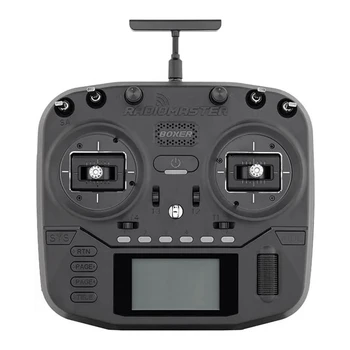 RADIOMASTER Boxer Hall Gimbals Radio Controller Black Mode 2 (ELRS) За RC Drone с калъф за носене