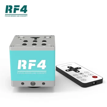 RF4 HDMI USB 1080P 60FPS 4K камера Индустриална електронна цифрова видео тринокулярна микроскопска камера Наблюдение на печатни платки Поддръжка