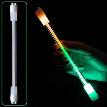 School&Офис консумативи Антистрес LED светкавица въртяща се писалка за облекчаване на стреса Инструменти за писане Spinner
