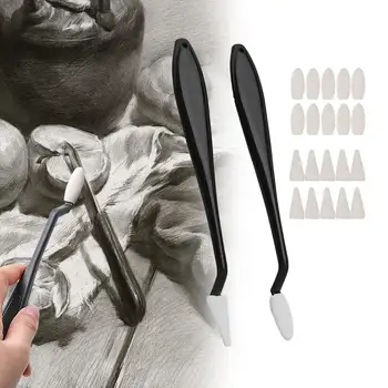 Sketch триене гъба четка скициране рисуване изкуство блендери инструменти за професионални деца студент коригиране зацапване намазка