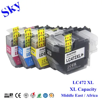 Sky LC472XL LC472 Съвместима касета с мастило за Brother MFC-J2340DW / MFC-J3540DW / MFC-J3940DW