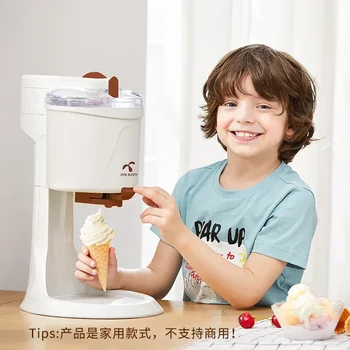 Soft сервира сладолед машина блендер малък Бени заек Начало Мини напълно автоматичен конус домашно приготвен сладолед Maker Mashine Roll 220v