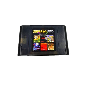 Super 64 PRO Ретро карта за игри 340 в 1 Касета за игри за N64 конзола за видео игри