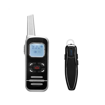T-BL6 двупосочно радио 32 канал 400-520Mhz с LCD дисплей Ham Radio MINI Bluetooth Walkie Talkie