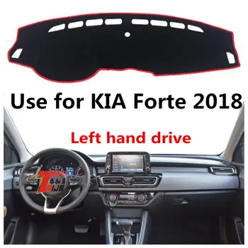 TAIJS фабрика висококачествен анти-мръсен велур капак на таблото за KIA Forte 2018 Ляв волан горещ продаващ продукт