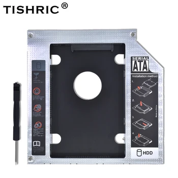 TISHRIC алуминий 9.5mm 12.7mm HDD Caddy 2.5