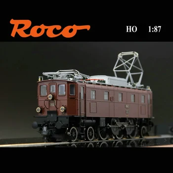 Train Модел ROCO 1:87 HO цифров звуков ефект мощност SBB второ поколение исторически тъмно червен електрически играчка влак