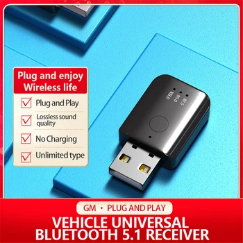 USB Bluetooth за кола 5.1 Fm предавател приемник Handsfree Call Mini Usb Power Car Kit Auto безжично аудио за кола Fm радио