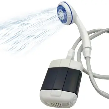 USB акумулаторна преносима къмпинг душ помпа - идеална за дейности на открито, измиване на автомобили, градинарство, почистване на домашни любимци