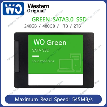 Western Original 2TB 1TB 500GB 4TB 8TB WO Green Internal PC 2.5