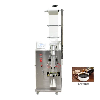 Автоматична машина за опаковане на течности Машина за запечатване на соев сос с оцет Количествена машина за опаковане на чиста течност 3-200g