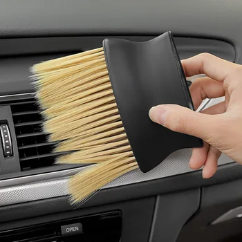 Автомобилен въздушен изход Четка за почистване Табло за управление на климатика Детайлизиране на климатика Инструменти за почистване на прах Авто интериор Домашен офис Duster четки