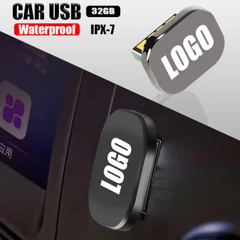 Автомобилно универсално флаш устройство USB метален U диск за Lexus NX IS 250 RX GS UX RX300 RX350 Ct200h GX460 Nx300h Is300h Is200 аксесоари