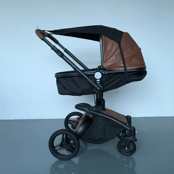 Аксесоари за колички Защита от тенти Слънцезащитен крем Аксесоари за колички Тента с части за бебешка количка Ново